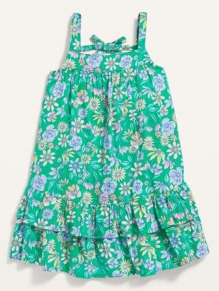 Sleeveless Floral All-Day Swing Dress for Toddler Girls | Old Navy (US)