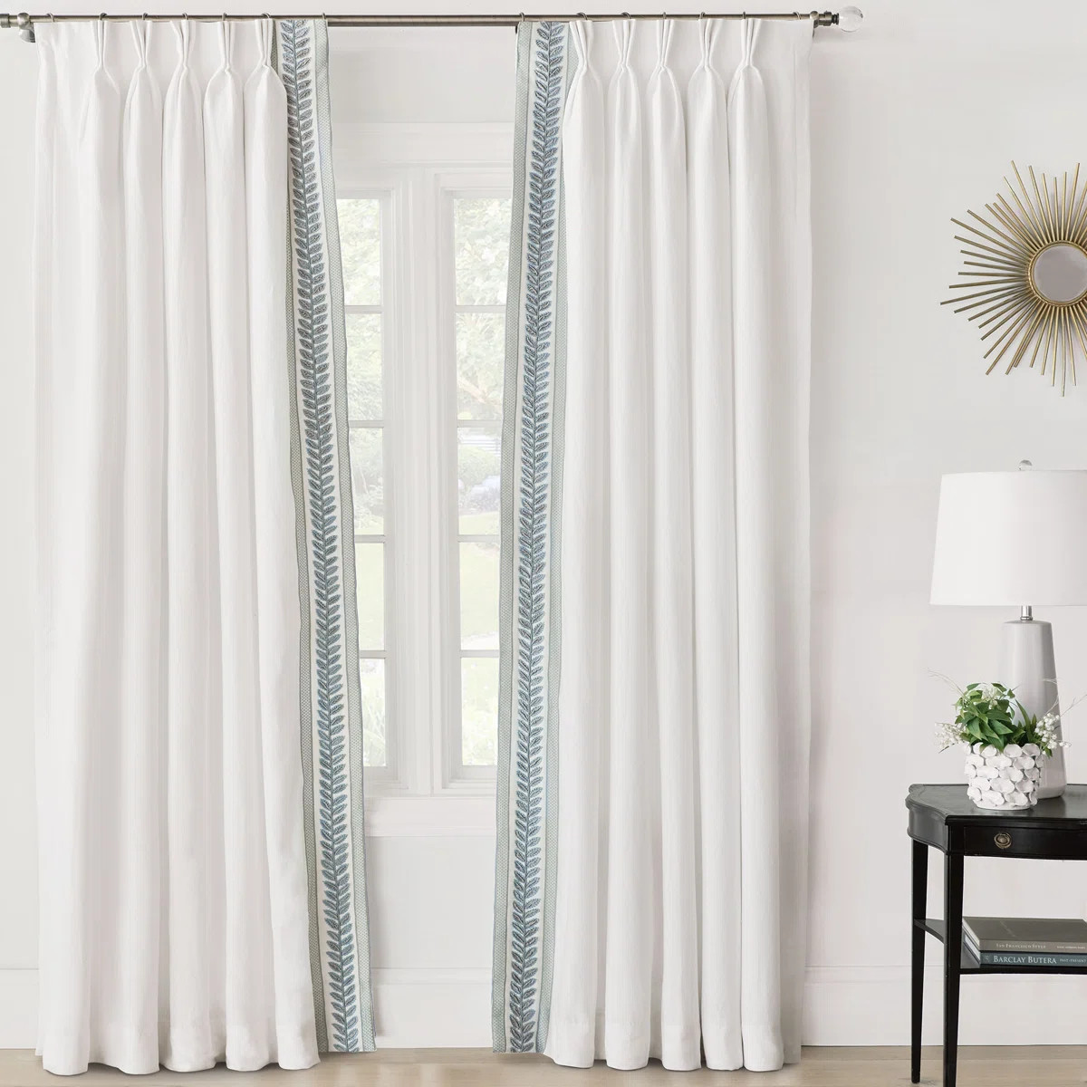 Amberlynn 100% Linen Room Darkening Curtain Single Panel | Wayfair North America