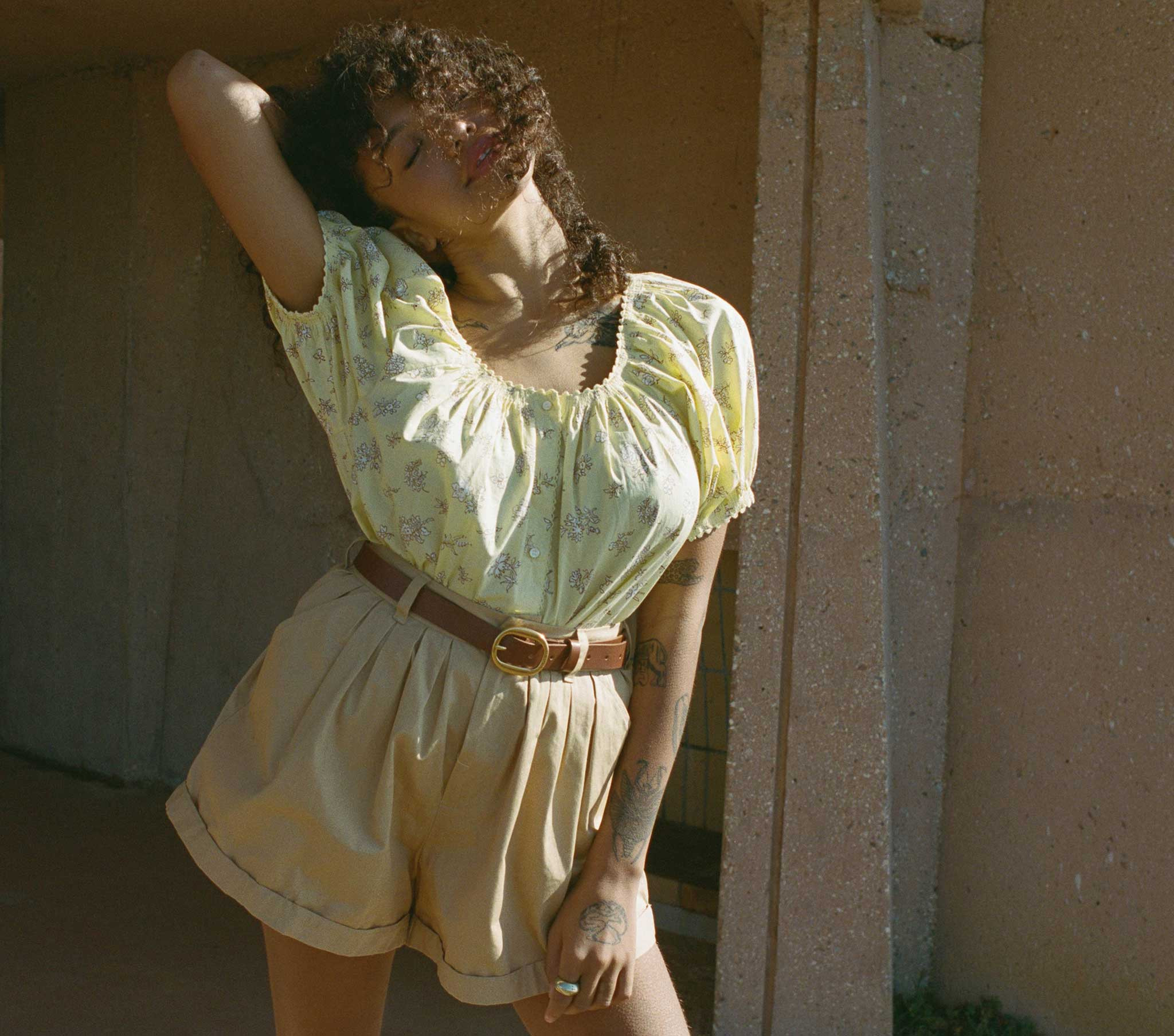 Tennessee Top - Sunshine Bouton De Rose | DÔEN | DOEN