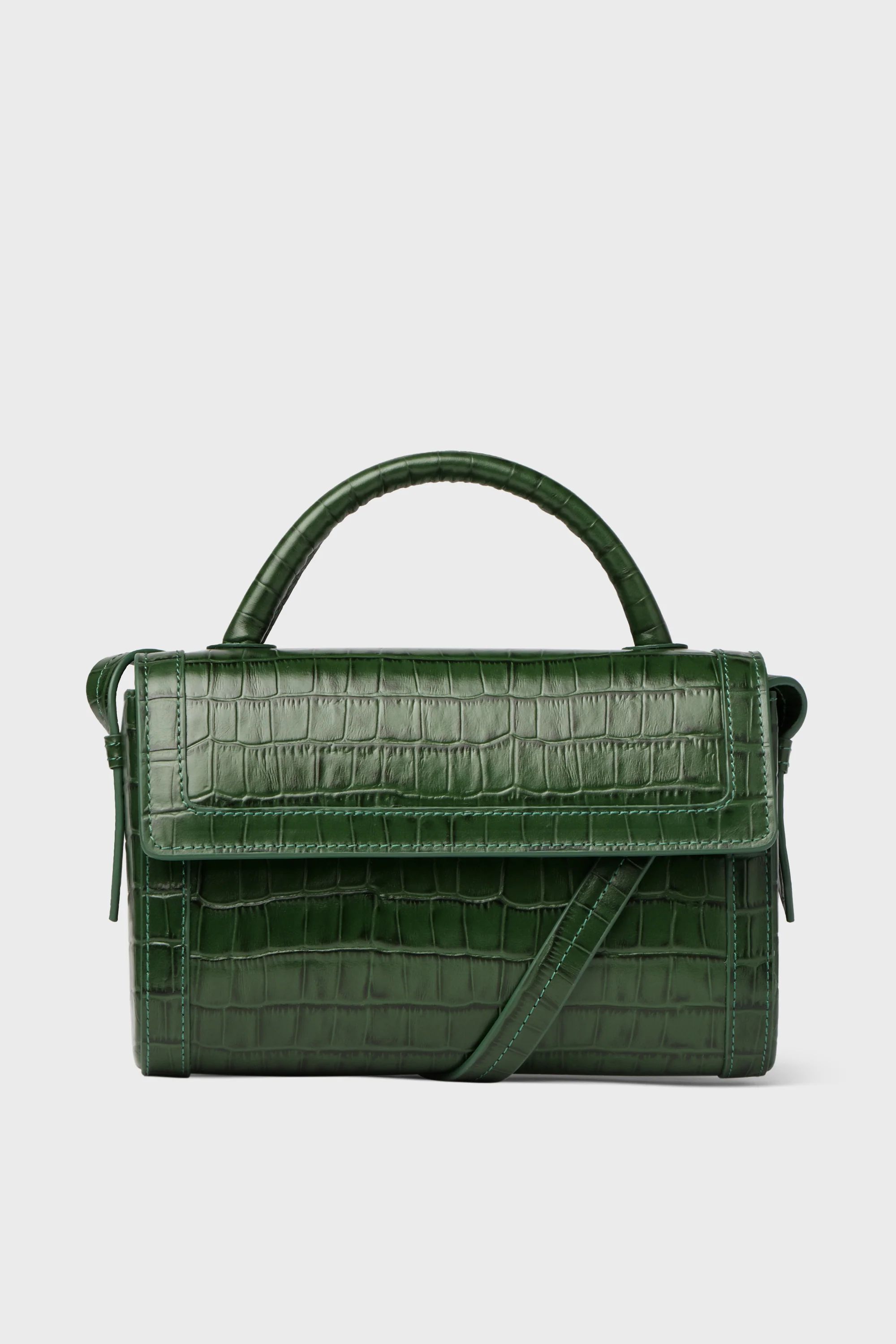 Exclusive Green Croc Crossbody | Tuckernuck (US)