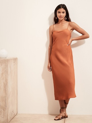 Square-Neck Slip Dress | Banana Republic (US)