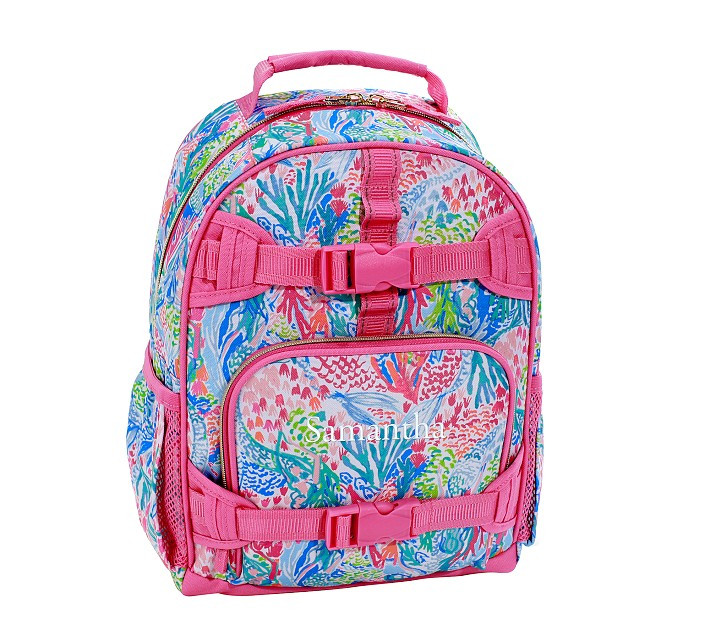 Mackenzie Lilly Pulitzer Mermaid Cove Backpacks | Pottery Barn Kids