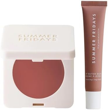 Summer Fridays Glow & Tint Essentials Set - Blush Butter Balm Toasted Terracotta (0.14 Oz), Tinte... | Amazon (US)