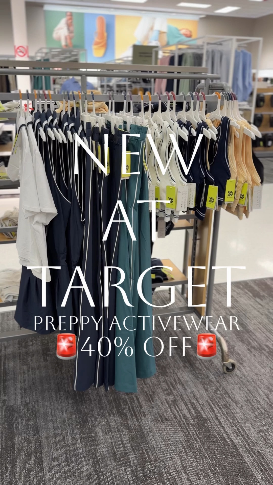 New spring activewear finds from Target!LOVING the preppy vibes right now! It’s giving country club! Classic, yet comfy finds that will make you feel put together without even trying! It’s all SO cute and you won’t believe the quality! 🤌🏻 Which Target spring outfit is your fave?👇🏻Linking other Target activewear finds I’m adding to cart!🛒💃🏼 @Target Target 

#springfashion #targetstyle #newattarget #targetfinds #newarrivals Target haul, Target try-on, Target activewear, Target new arrivals, Target new release, Target spring fashion, Target women’s fashion, Target style, masters outfit, gold outfit, tennis outfit, pickleball outfit, Target style finds, Target outfit, new Target drops, Target fashion finds, Target weekly finds, Disney outfits, Disney style, affordable spring outfits, spring outfit ideas, budget friendly fashion, mom style, over 30, mom approved, spring fashion 2026, mom life outfit, SAHM outfit, matching set, stay at home mom outfit, elevated basics, basic style, casual comfy style

#LTKActive #LTKSaleAlert #LTKootd