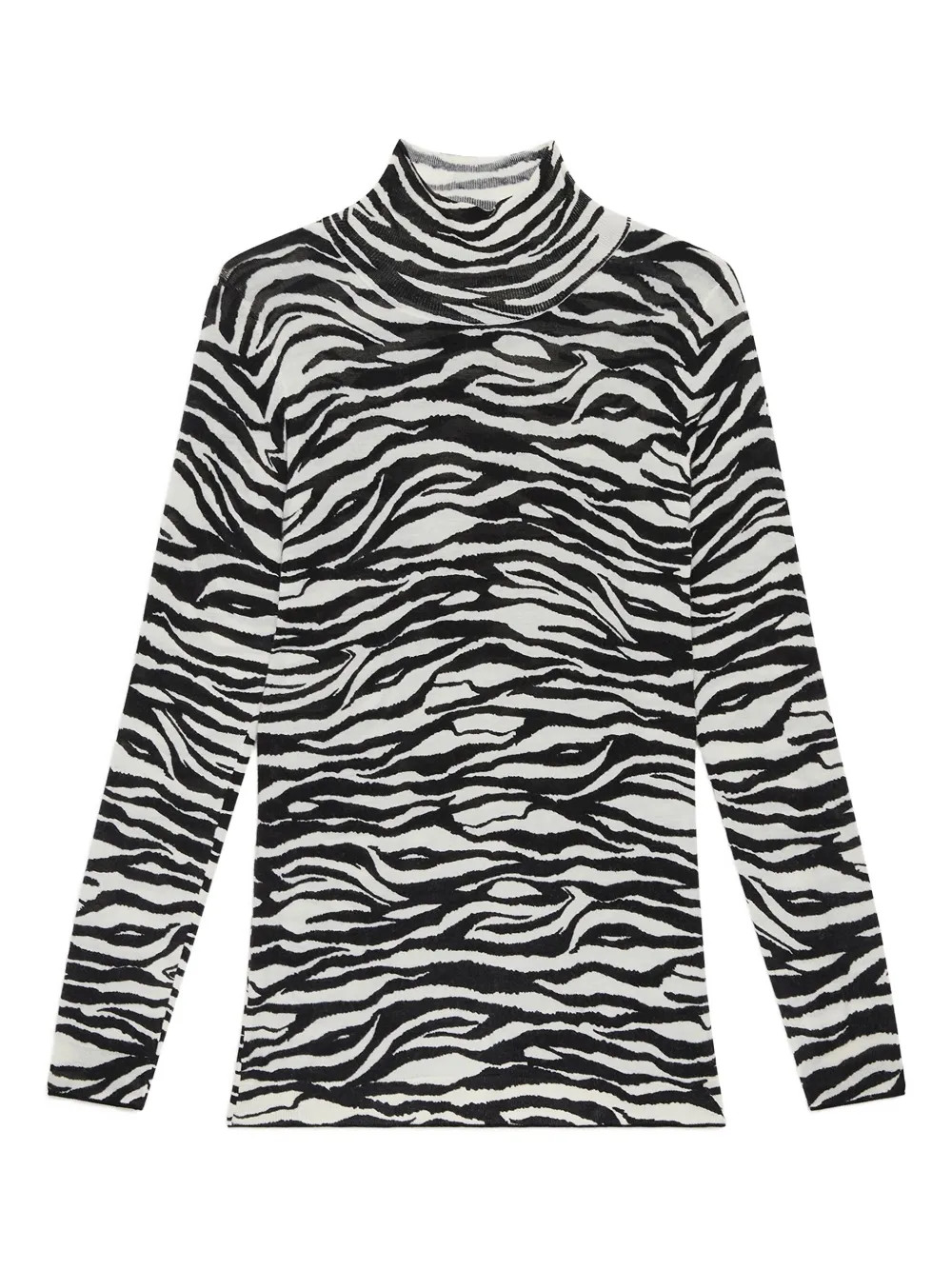 zebra-print mock-neck top | Farfetch Global