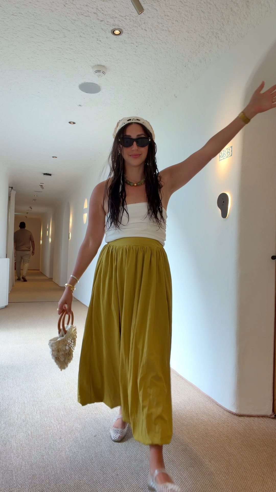 Ted just walking down the hallway trying to left haha 

Top: medium
Skirt: medium

#LTKootd #LTKmomlife #LTKTravel