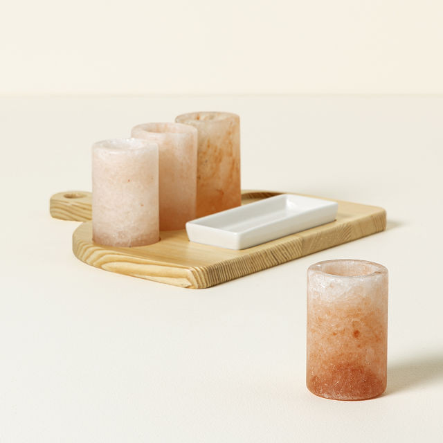 Himalayan Salt Tequila Glasses- Set of 4 | UncommonGoods