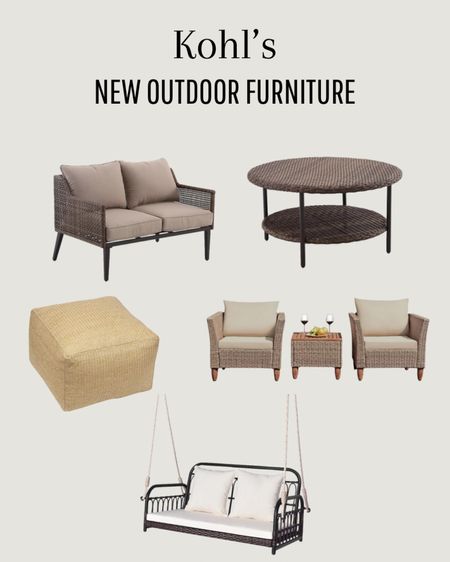 Kohls’s new outdoor furniture! 

#LTKstyletip #LTKSeasonal #LTKhome