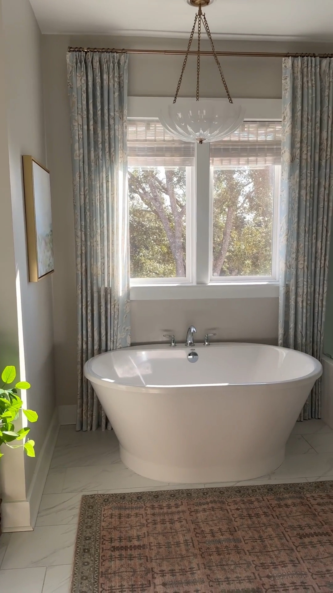 Our master bathroom had good bones! It just needed personality, some layers, color, and always some gold for warmth! Shop the look here ✨🤍 

#LTKSaleAlert #LTKHome