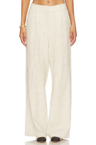 La Quinta Pants in Oatmeal | Revolve Clothing (Global)