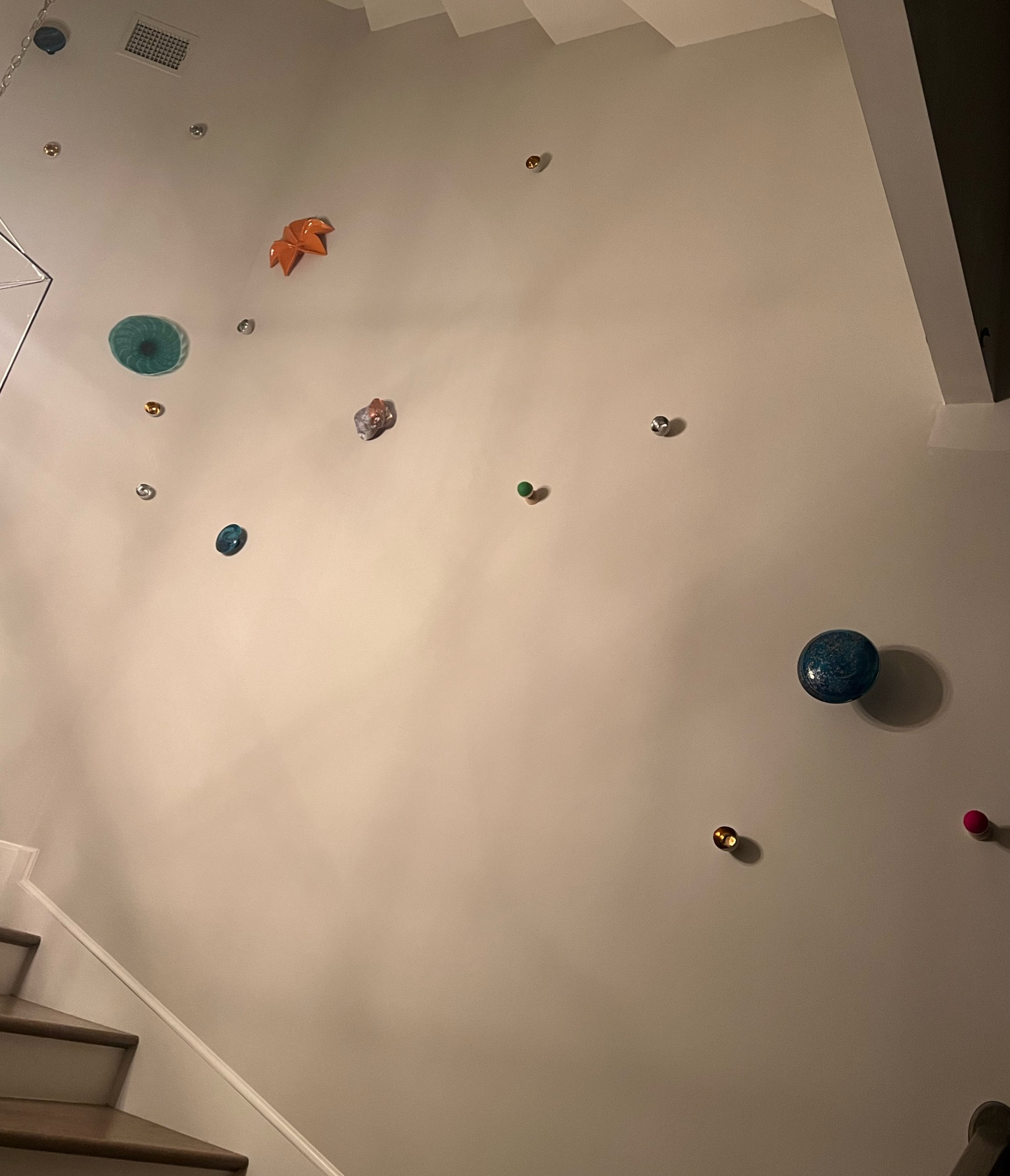 Home decor. This staircase is made up of all different types of wall art from many different places! Tip: You can mix these pieces to create an art installation like this. 


#LTKhome #LTKHoliday #LTKCyberweek