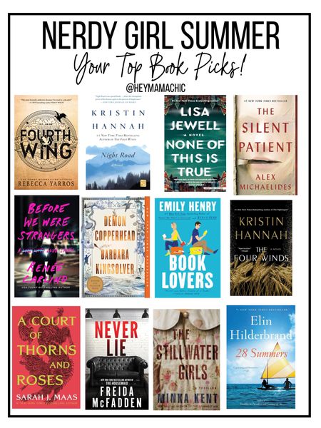 Top summer reads from friends and followers!

Beach reads, book club, summer books 

#LTKGiftGuide #LTKFindsUnder50