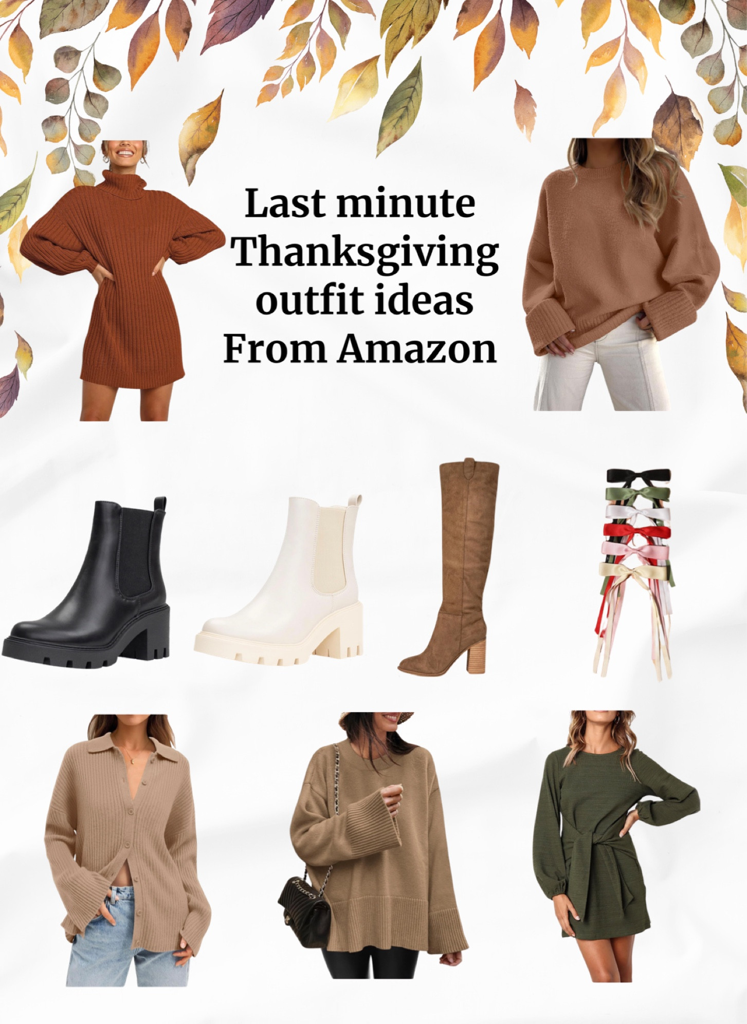 Last minute fast shipping Thanksgiving Amazon outfits!! 



#LTKhome #LTKHoliday #LTKsalealert