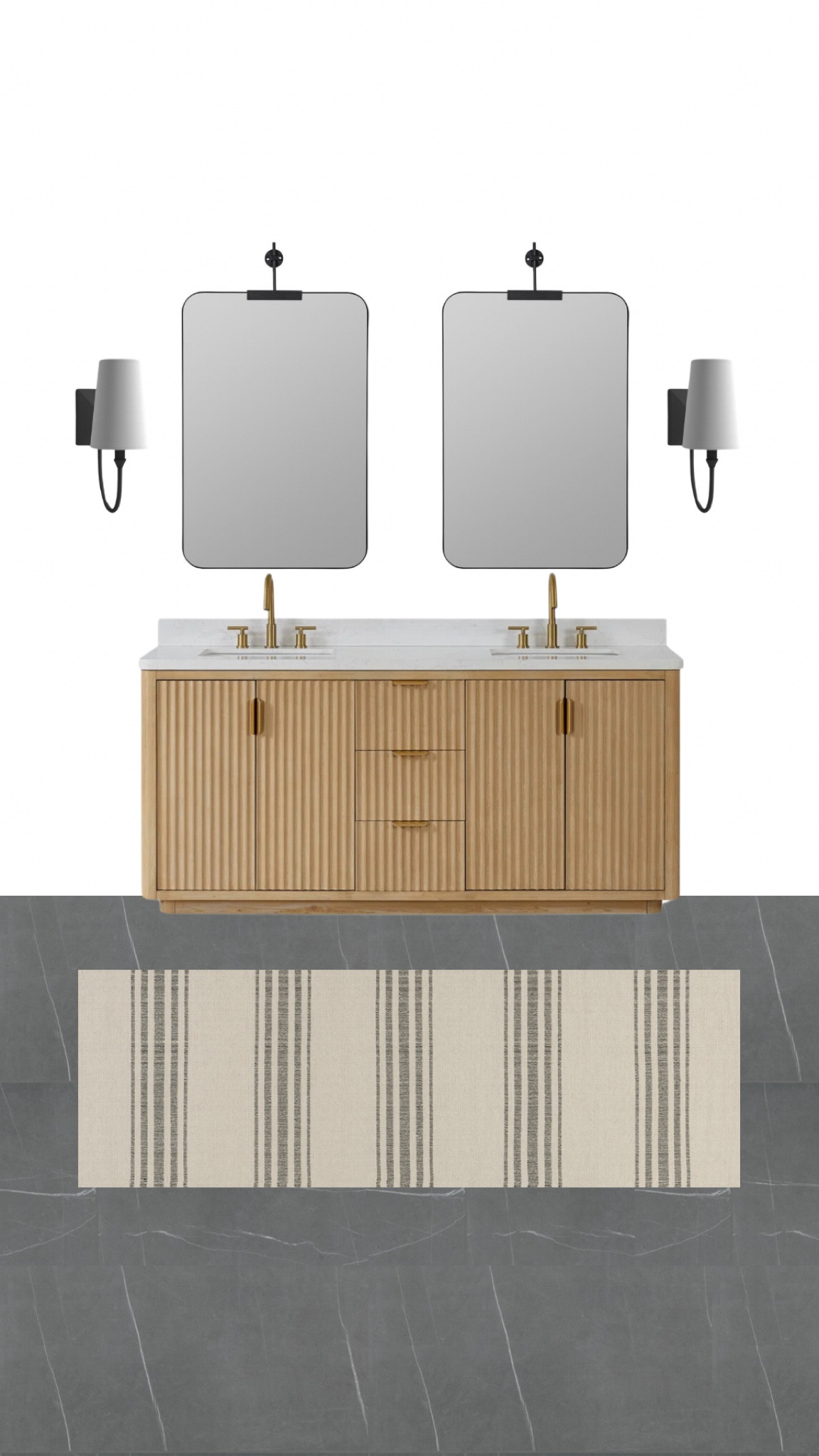 Bathroom moodboard  

#LTKHome