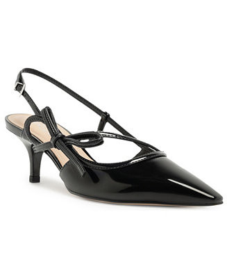 Women's Tessa Mid Stiletto Pointy Toe Pumps | Macy's