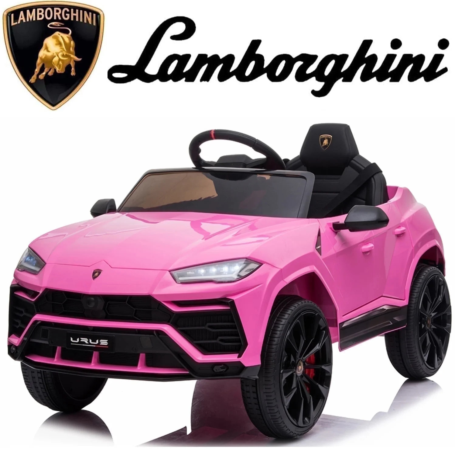 Lamborghini 12V Kids Ride On Car with Remote Control, Battery Powered  Electric Car with Bluetoot... | Walmart (US)