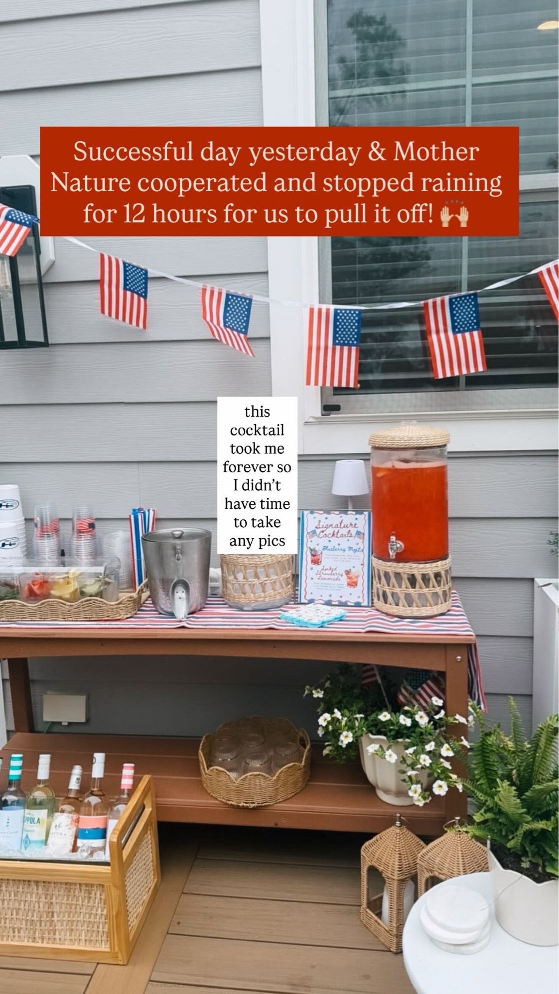 4th of July decor, Fourth of July hosting, patriotic party ideas, red white and blue decor, Americana style, summer entertaining, patriotic outdoor decor, backyard BBQ setup, 4th of July party inspiration, outdoor hosting essentials, patriotic tablescape, summer patio decor, backyard cocktail station, festive outdoor entertaining, Memorial Day decor, patriotic cocktail bar, woven outdoor decor, coastal summer decor, outdoor bar cart styling, entertaining at home, party drink dispenser, summer party setup, deck decorating ideas, Fourth of July entertaining, backyard party decor, patriotic home decor, all American summer, hosting season, outdoor entertaining ideas, festive summer hosting

#LTKHome #LTKSeasonal #LTKSaleAlert