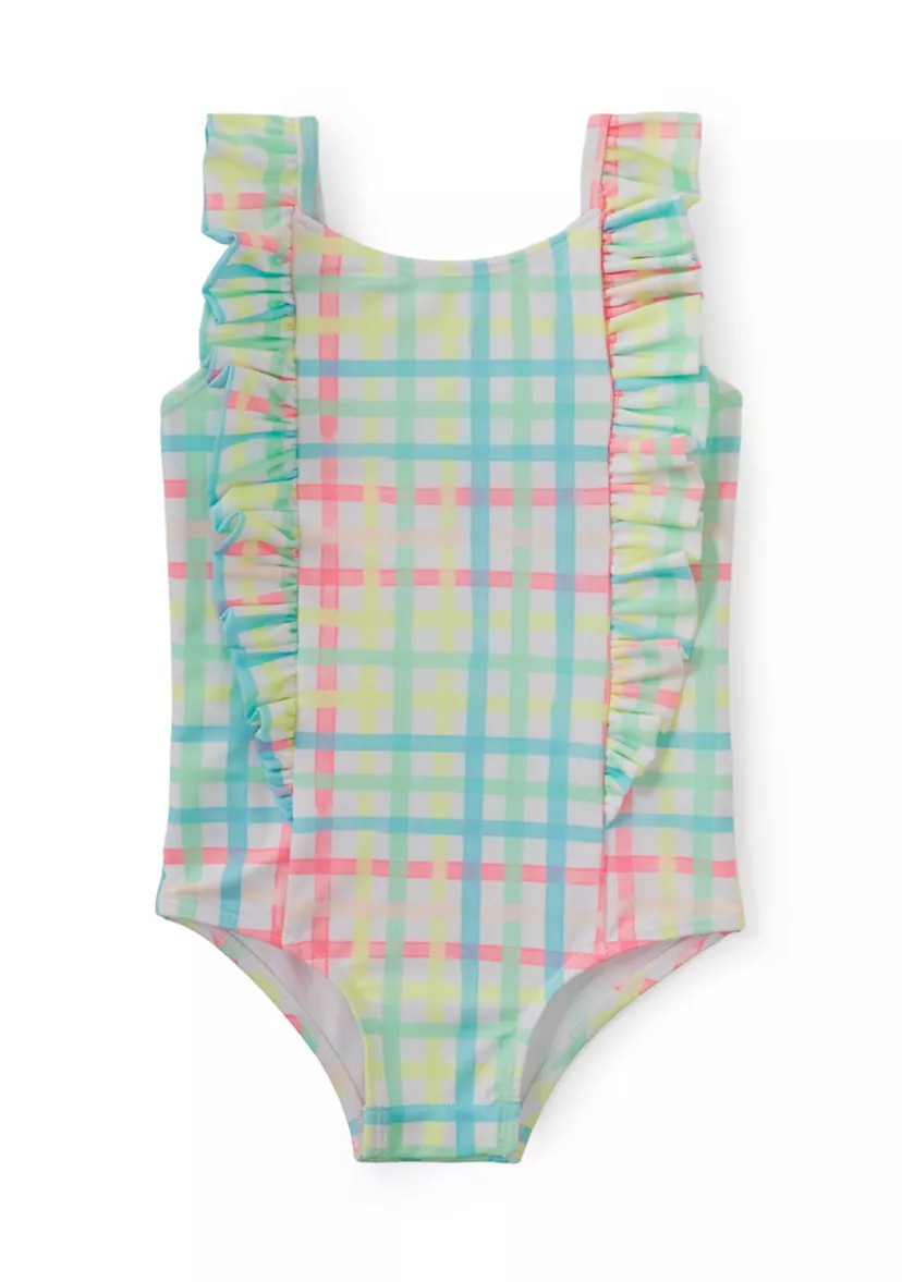 Toddler Girls Ruffle One Piece Bathing Suit | Belk