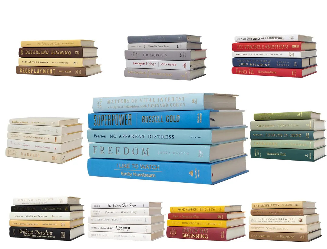 Decorative Book Stack | Variety of Colors | Perfect for Bookshelf Décor or Coffee Tables - Etsy | Etsy (US)