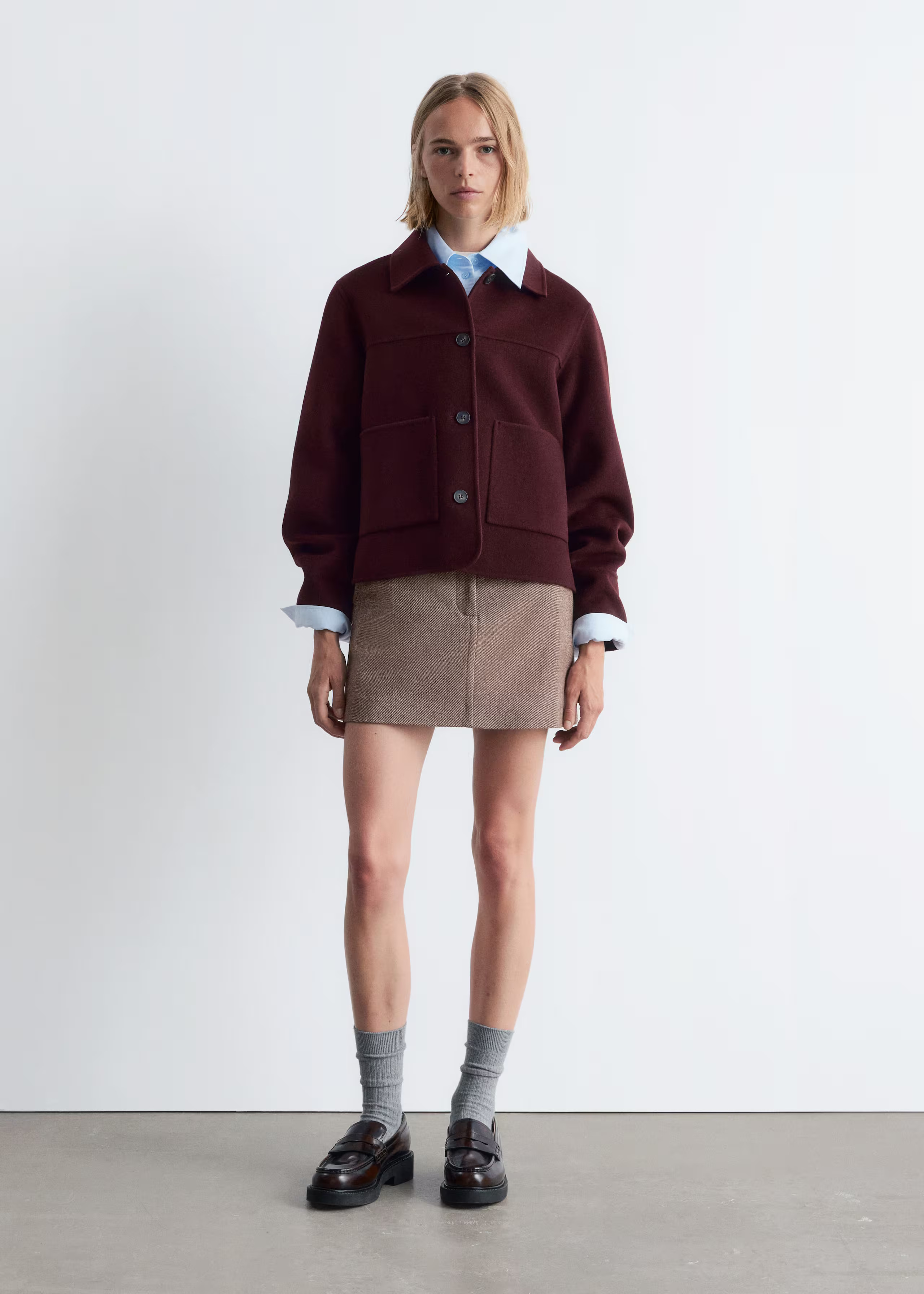 Collared Wool Jacket | & Other Stories UK