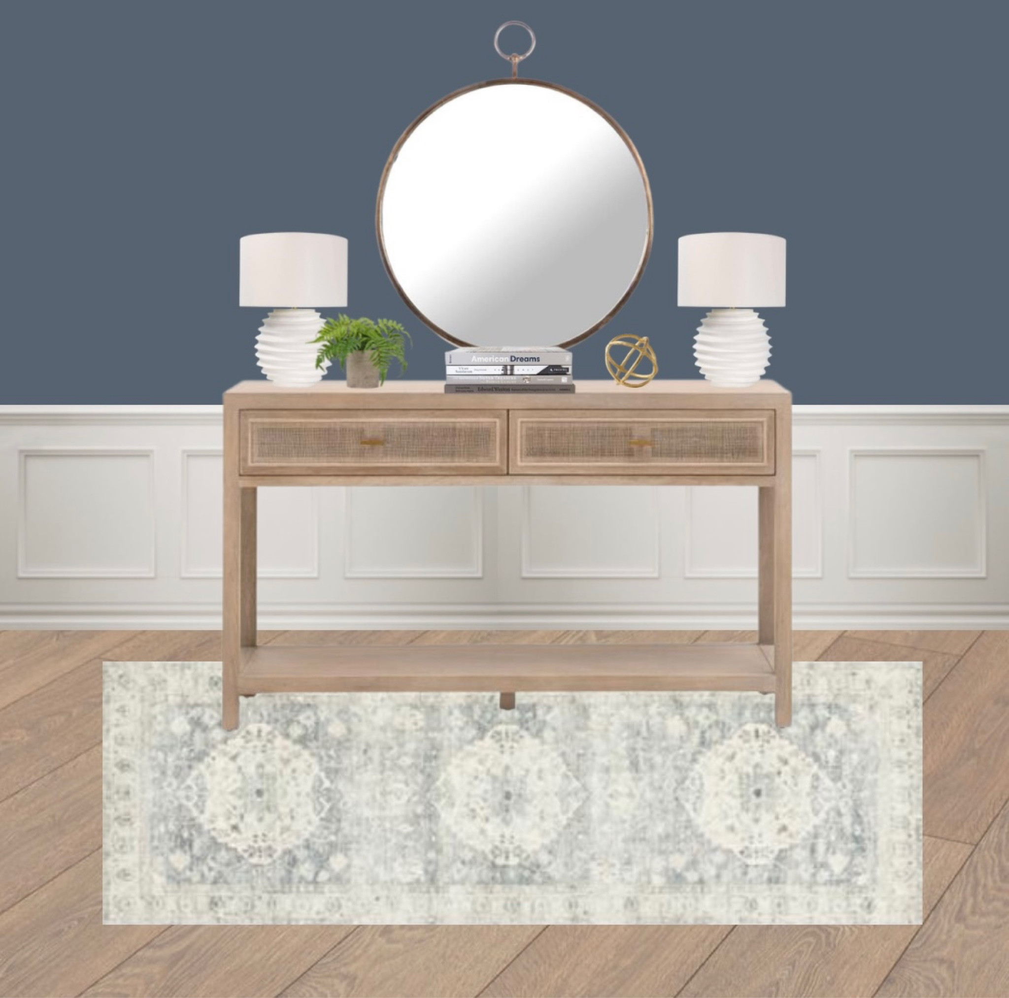 #entryway #entrywaytable #entrywaygoals #consoletable #consoletableideas #entrancehall #hallway #hallwaydesign #interiordesign #interior #interiordesignideas #runner #mirror  

#LTKhome #LTKstyletip #LTKU