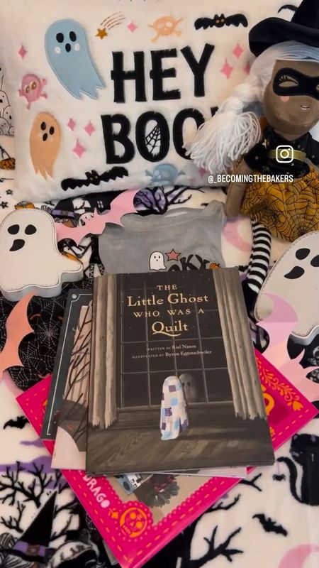 A Book and a Boo 👻 Rounded up our favorite Ghost children’s books with an adorable pair of Halloween pajamas from @walmart for under $10! 

#LTKkids #LTKSeasonal #LTKHalloween