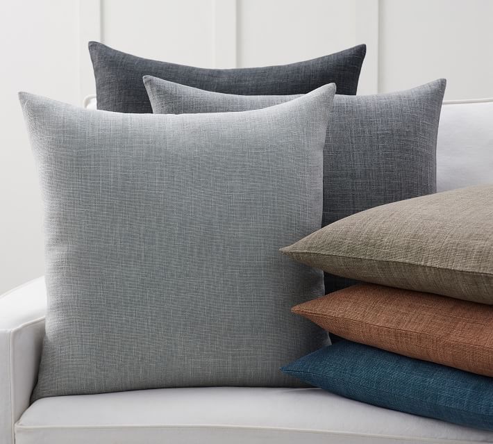 Belgian Linen Pillow Covers Made with Libeco™ Linen | Pottery Barn (US)