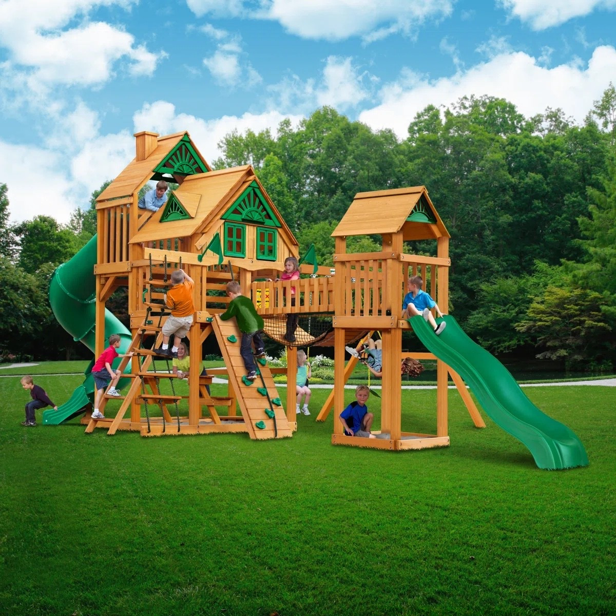 Treasure Trove I Wooden Swing Set - Professional Installation Available

#LTKxMadewell #LTKdayinmylife #LTKfitnessgoals