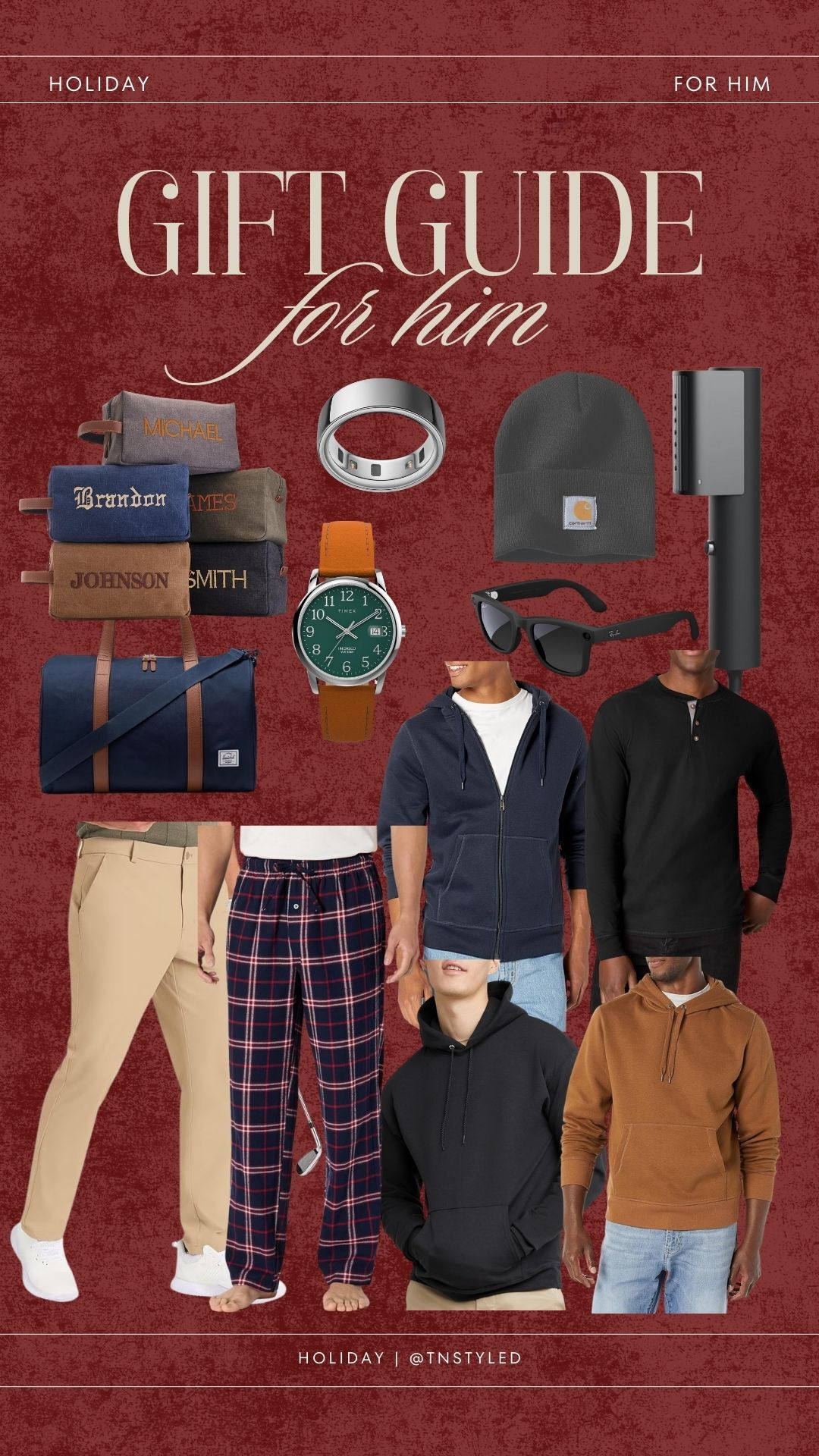 Holiday Gift Guide for Him #founditonamazon #amazonfashion 

 #LTKGiftGuide #LTKHoliday #LTKMens