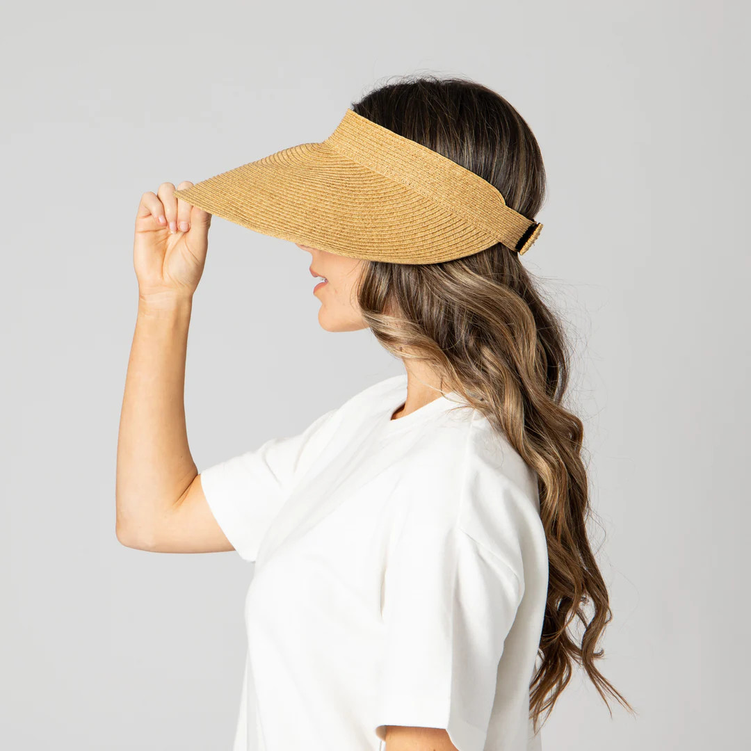 Womens Ultrabraid Large Bill Visor | San Diego Hat Company