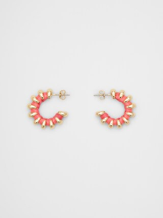 Thread Huggie Earrings | Banana Republic Factory