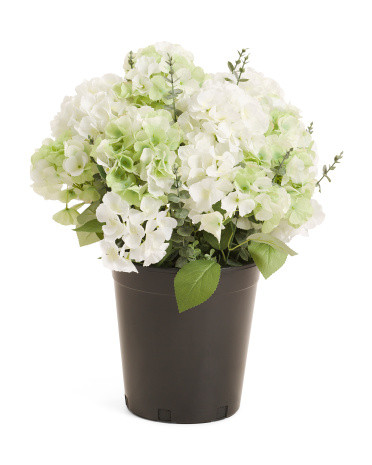 Outdoor Safe Drop In Realistic Faux Hydrangea | Plants & Planters | Marshalls | Marshalls