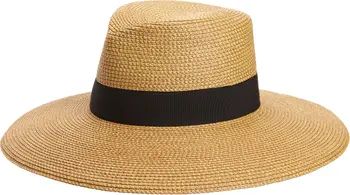 Daphne Broad Brim Straw Fedora | Nordstrom