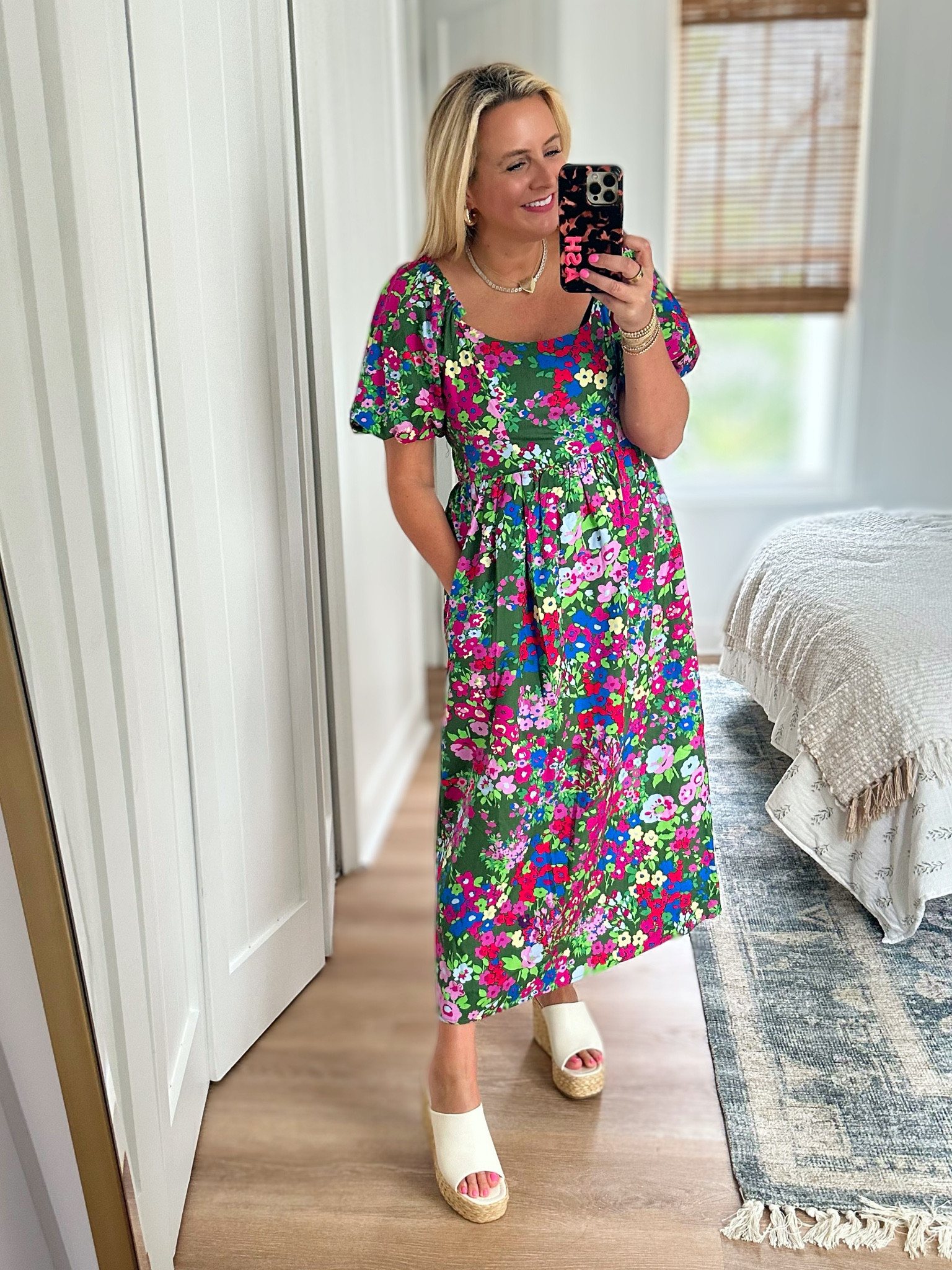 Such a pretty dress for spring and summer. Wearing the size small. Code FANCY15 for 15% off 

#LTKsalealert #LTKunder100 #LTKstyletip