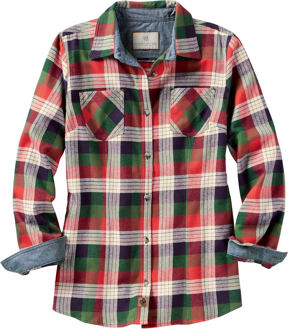 Legendary Whitetails Women's Cottage Escape Flannel Shirt | Amazon (US)