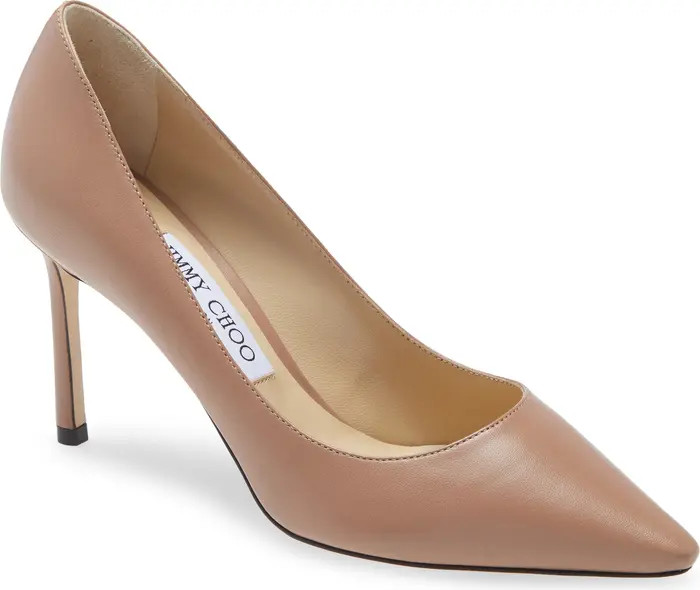 Jimmy Choo Romy 85 Leather Pump (Women) | Nordstrom | Nordstrom