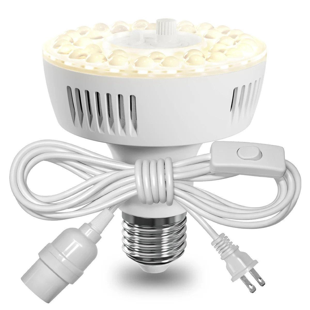 Barrina Orbgrow OG11D Grow Light Bulbs with Base, 4000K 11W, 1 Pack, White | Wayfair North America