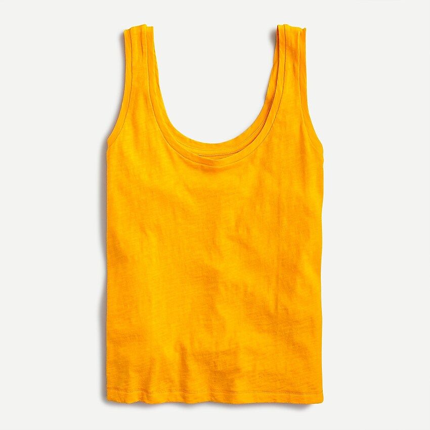 Vintage cotton scoopneck tank | J.Crew US