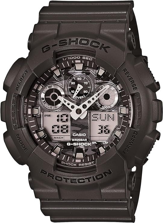 Casio Men's GA-100 XL Series G-Shock Quartz 200M WR Shock Resistant Watch | Amazon (US)