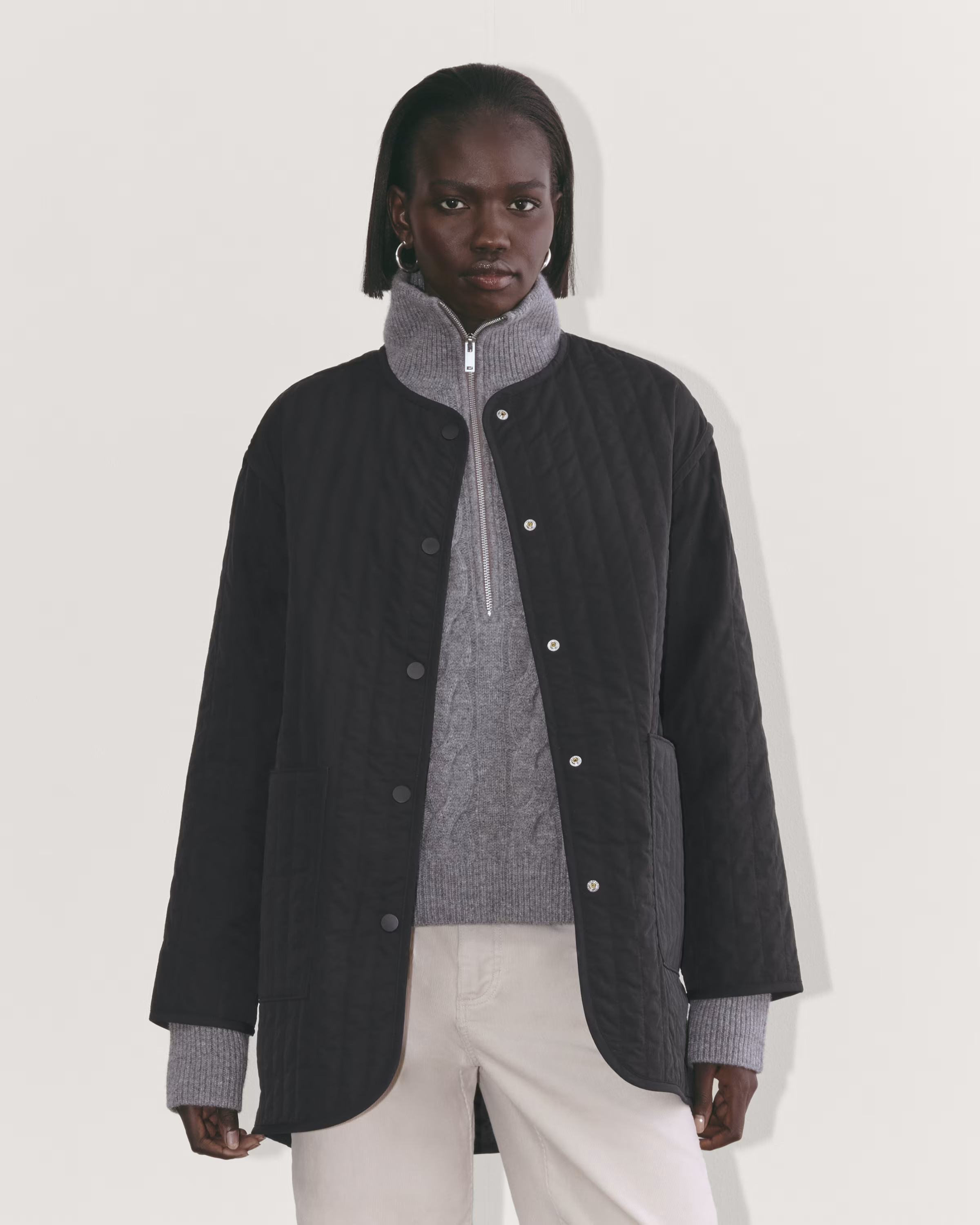 The Midi Quilted Liner | Everlane