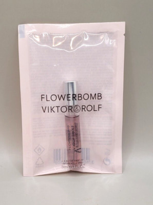 VIKTOR & ROLF FLOWERBOMB EAU DE PARFUM TRAVEL SIZE SPRAY VAIL 0.1FL.OZ/3ML | eBay US
