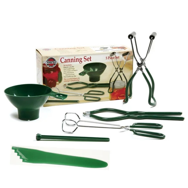 Norpro Canning Set (6 Pieces), Green | Walmart (US)