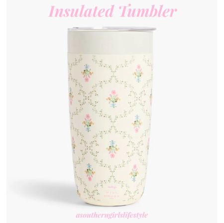Sweet sweet dainty floral print Insulated Tumbler 

Great gift idea!

#LTKfindsunder50 #LTKGiftGuide #LTKstyletip