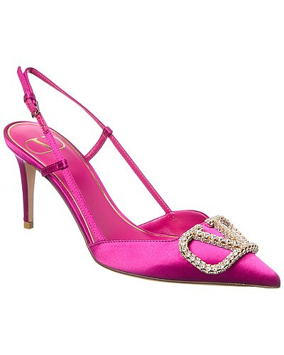VLogo 80 Satin Slingback Pump | Rue La La