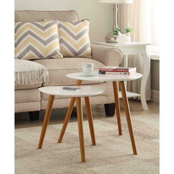 Convenience Concepts No Tools Oslo Nesting End Tables, Mutliple Colors | Walmart (US)