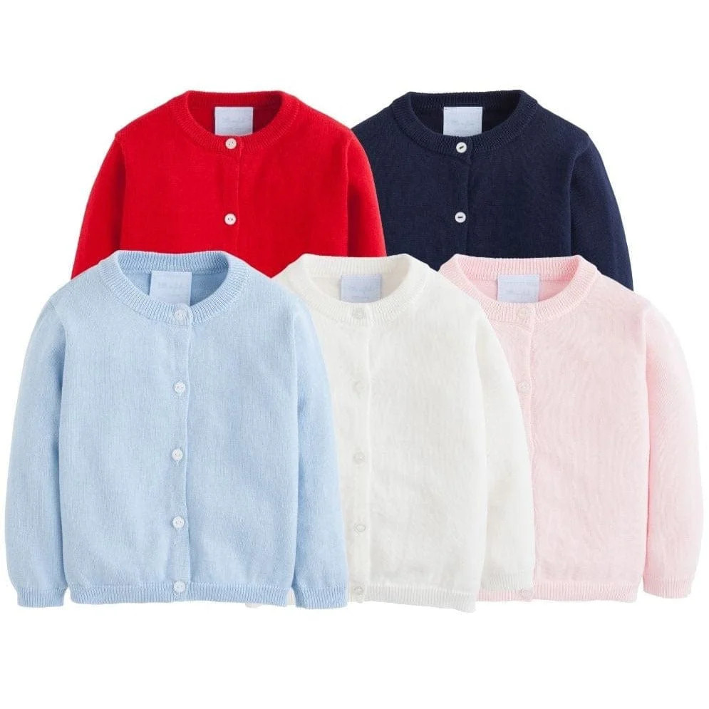 Baby Pink Cardigan - Essential Cardigan | Little English