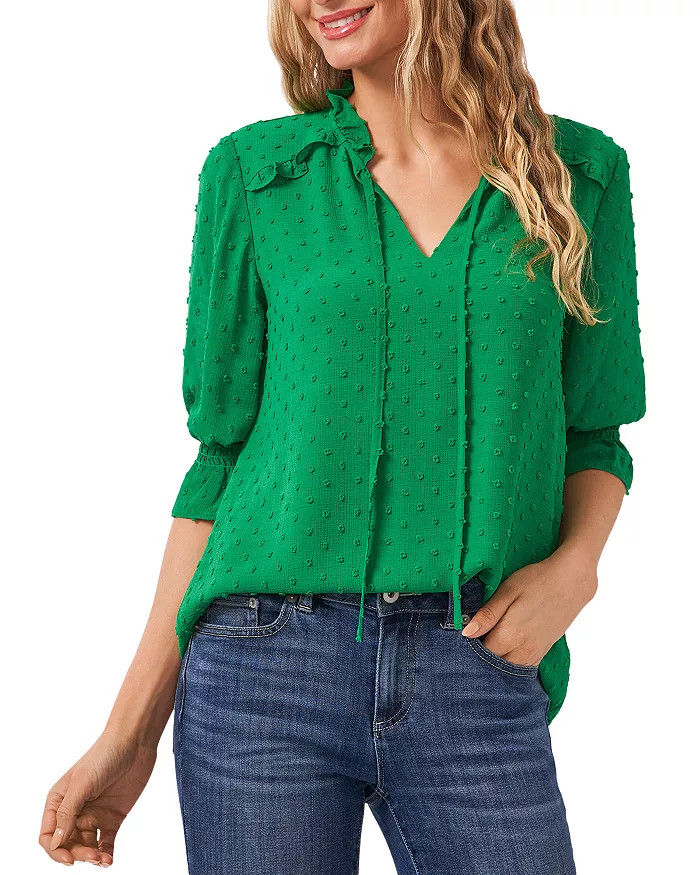 Clip Dot Blouse | Bloomingdale's (US)
