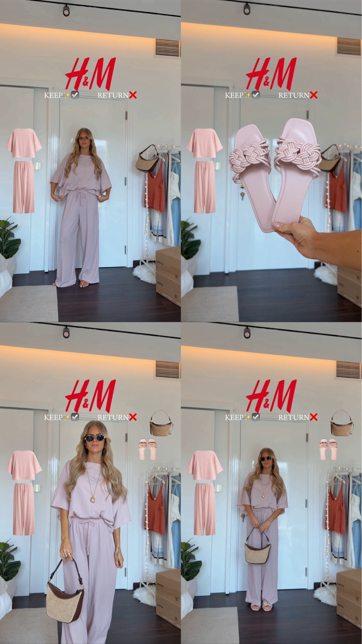 Im wearing size S in both pieces 🩷🌸

#LTKFashionMonth #LTKbag #LTKautumn