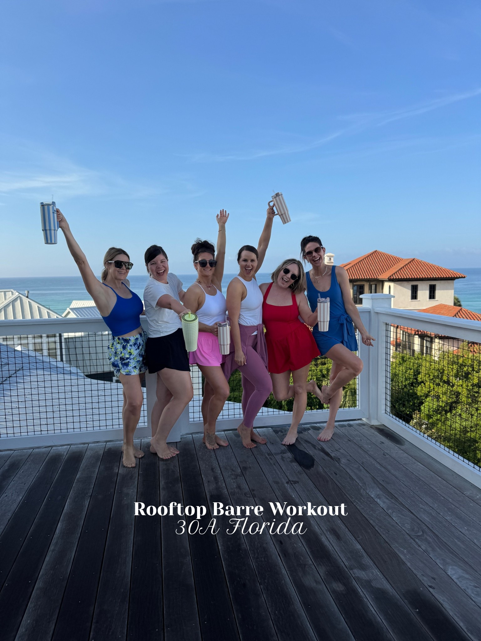 Vacation Barre Workout with views. 

#LTKStyleTip #LTKActive #LTKSeasonal