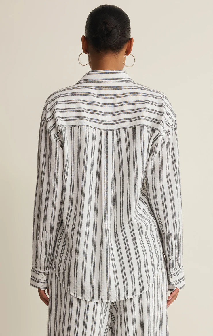 The Signature Striped Linen Top | Z Supply
